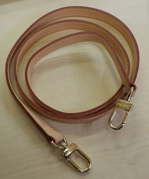 LOUIS VUITTON ルイヴィトン ショルダーストラップ 120cm ヌメ革 未使用保管品 