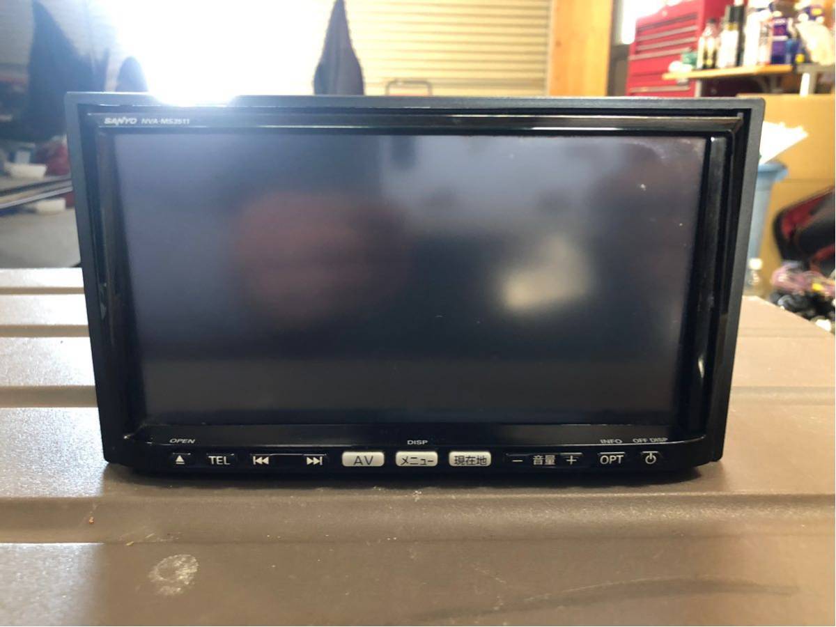 SANYO NVA-MS3511 - サンヨー フルセグBluetoothカーナビ カーナビ 