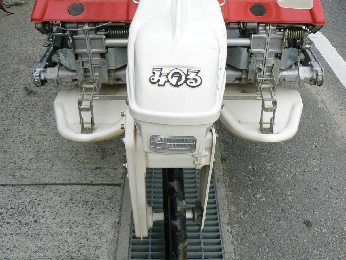 みのる ポット成苗田植機乗用4条植え RS-4 中古 条間33cm 【公式通販】