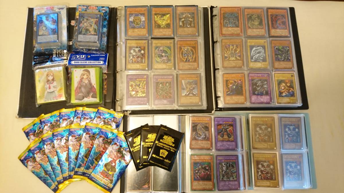 つ*た様 【遊戯王引退品】青眼の白龍　ブラックマジシャン　三幻神他　新レリコレク 遊戯王引退品 青眼の白龍 ブラックマジシャンガール25th 20th プリレア