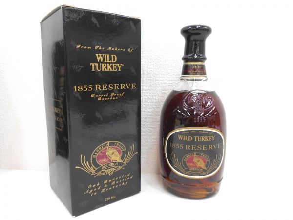 古酒 WILD TURKEY ワイルド ターキー 1855 RESERVE リザーブ バーボン