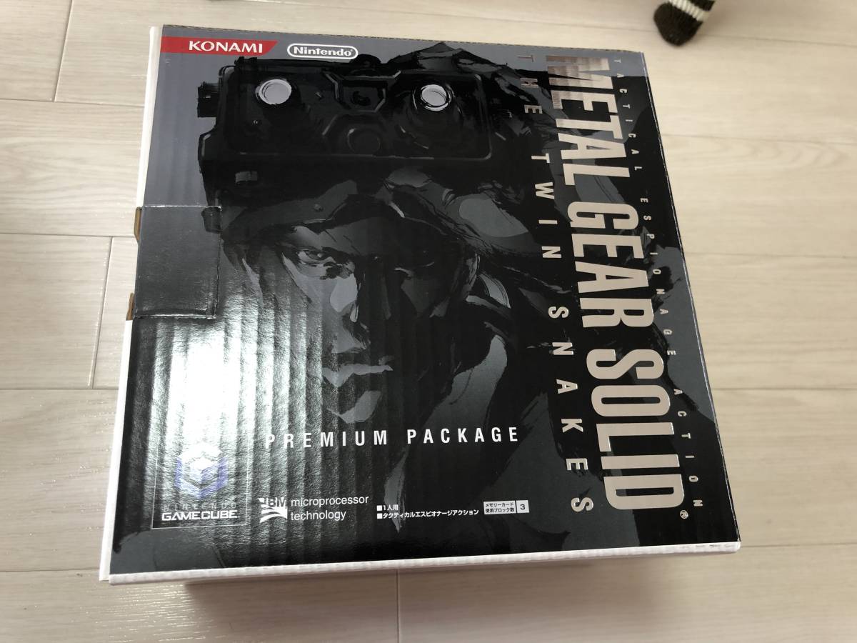 ★☆鬼レア！新品未開封　状態極上　ニンテンドー ゲームキューブ本体 メタルギアソリッド ツインスネーク プレミアムパッケージ版☆