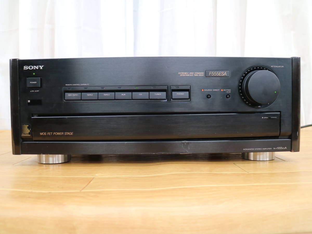 SONY - TA-F 555 ESA プリメインアンプ (A-247) □□SONY TA-F555ESA