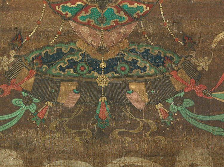 仏教美術 古美術 釋迦三尊 仏画 掛け軸 【公式通販】