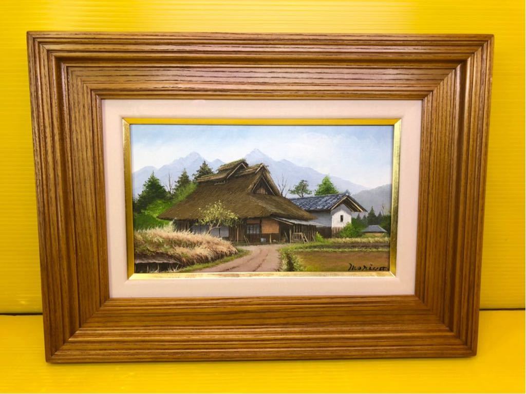 守家勤 「丹波の民家」 p3 絵画