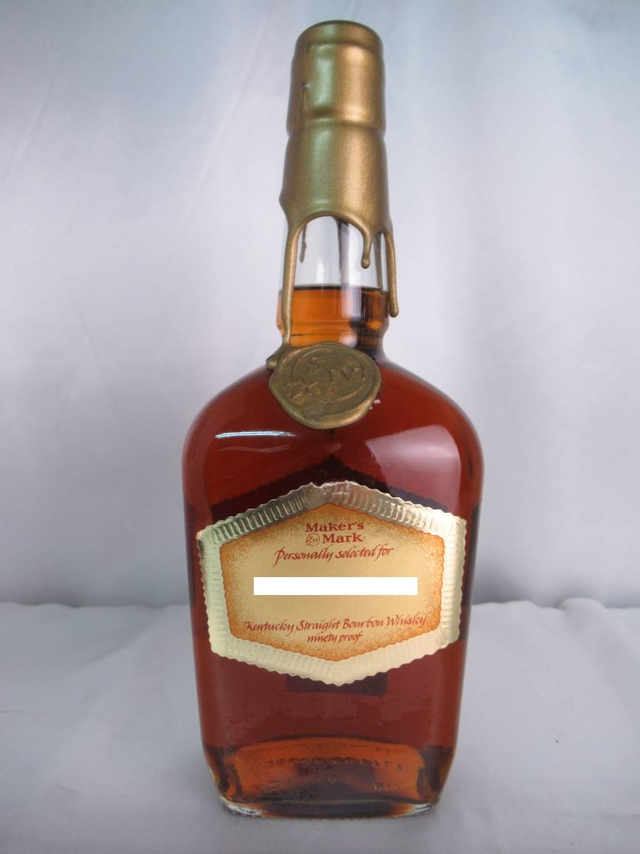 Maker's Mark GOLD TOP Personally select メーカーズ マーク ゴールド