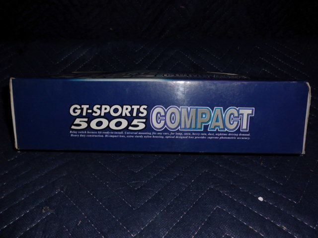 ★ 新品 未使用 GT-SPORTS 5005 GT-5005 クリスタルランプ ブルー H3 フォグ デイライト ★_2
