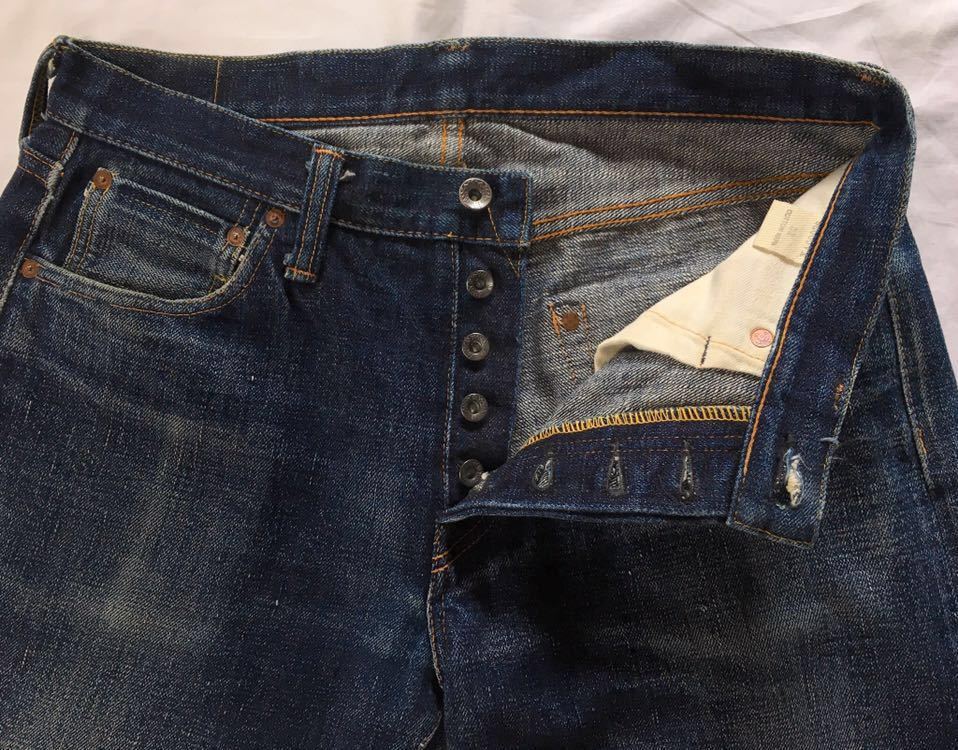 【色落ち抜群】SAMURAI JEANS サムライジーンズ S5000VX 零モデル デニムパンツ W32 インディゴ 501XXレプリカ 17oz ヒゲ 蜂の巣 縦落ち JEANS SAMURAI 17oz 21oz S5000VX21ozII メルカリ