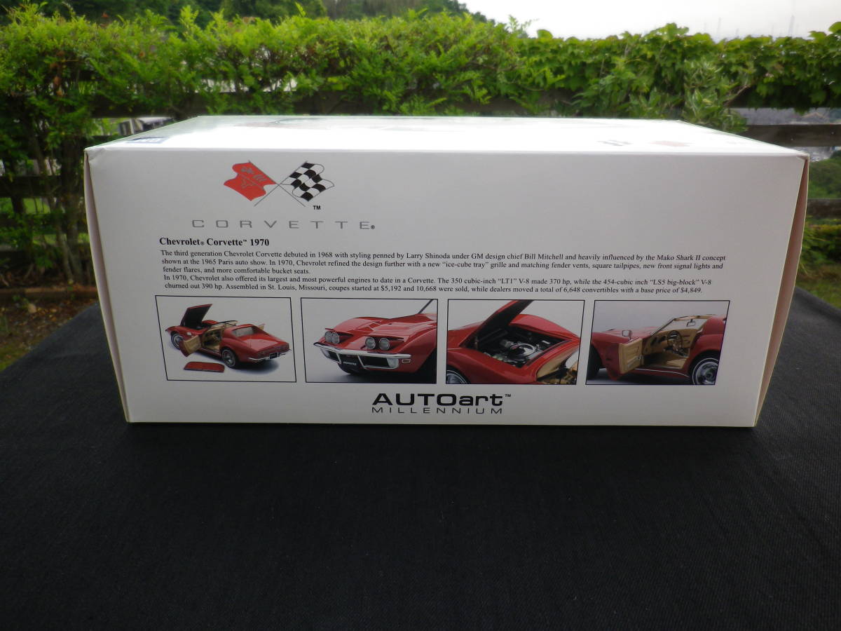 絶版 1 18 シボレー Corvette コルベット スティングレー C3 1970 Lt 1 アメ車 Usa Monza Red 乗用車 売買されたオークション情報 Yahooの商品情報をアーカイブ公開 オークファン Aucfan Com