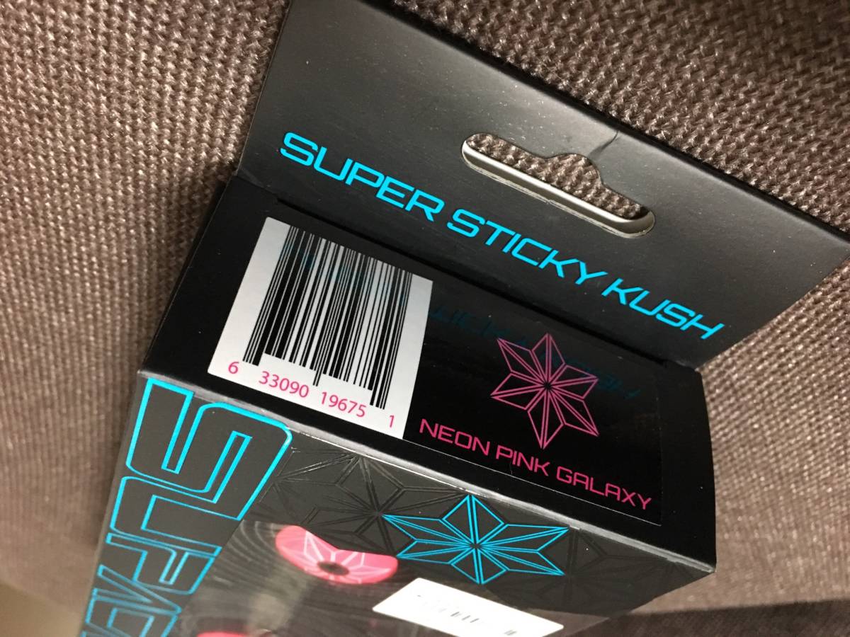 【新品】Supacaz Super Sticky Kush Star Fade Bar Tape スパカズ バーテープ ネオンピンク ギャラクシー_3