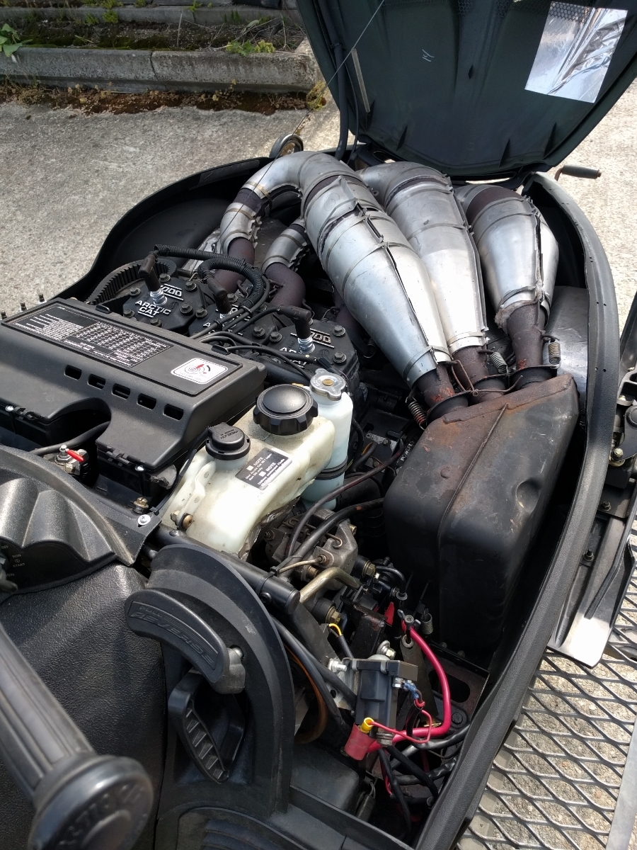 arctic cat 1000 スノーモービル　引取限定　現車確認対応します　今シーズン始動確認済み　山形県　大石田町_5