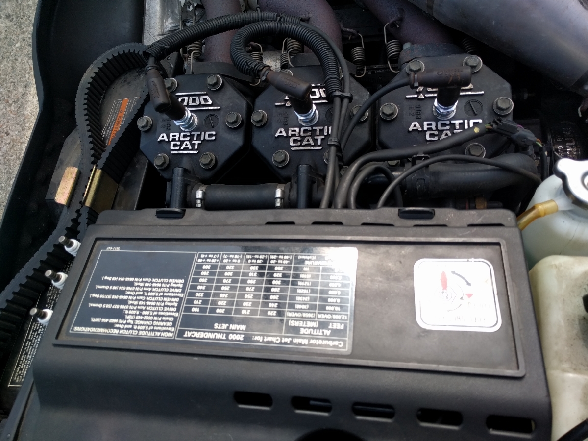 arctic cat 1000 スノーモービル　引取限定　現車確認対応します　今シーズン始動確認済み　山形県　大石田町_6