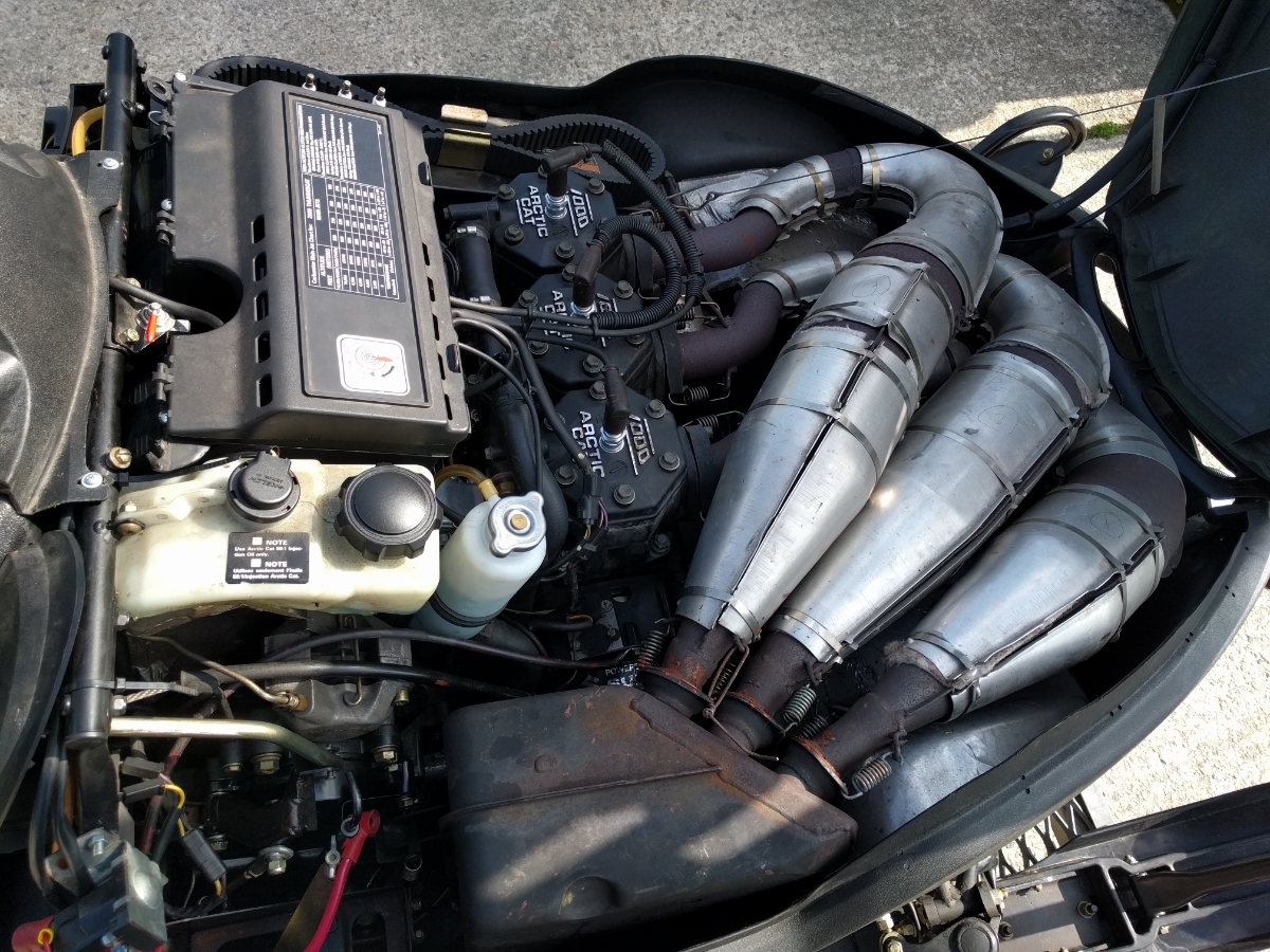 arctic cat 1000 スノーモービル　引取限定　現車確認対応します　今シーズン始動確認済み　山形県　大石田町_7