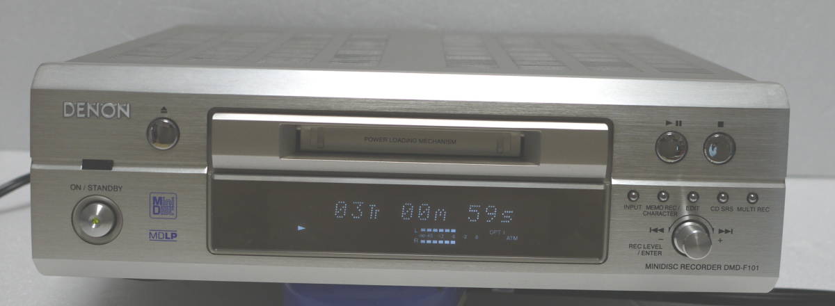 DENON DMD-F101 MDデッキ MDプレイヤー/レコーダー 完動品 Amazon.co