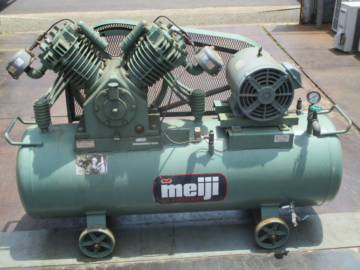 meiji ⁄ 明治 meiji エアーコンプレッサー N-10 10馬力 明治 エアー