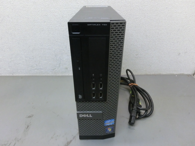 L_Y482Q DELL Optiplex 790 Core i5 2400 4GB 250GB Win7DtoD搭載 完動品