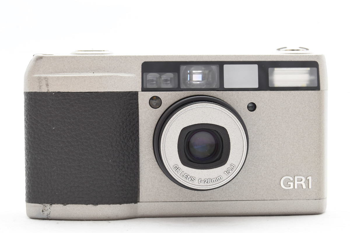 RICOH GR1 コンパクト | 35mm リコーシルバー フィルムカメラ SILVER 