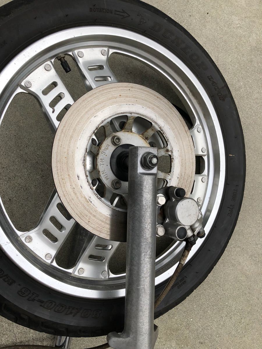 マグナ50 ホンダ AC13 フロントフォーク RGA-159A フロントタイヤ