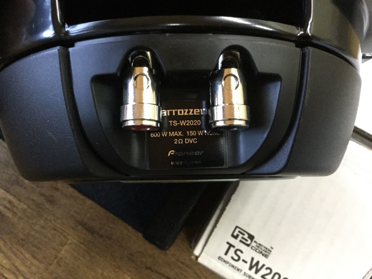 完動品TS-W2020 UD-SW200D サブウーハー エンクロージャー 完動品
