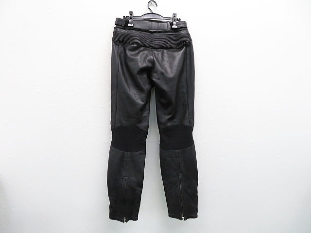 KUSHITANIレザー バイクパンツ LLサイズ　黒 KUSHITANIレザーパンツ黒L/2W