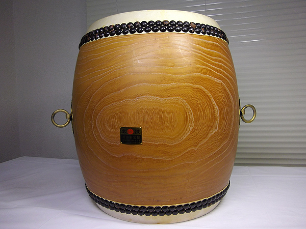 和太鼓 長胴太鼓 大太鼓 堀田新五郎商店 3尺4寸 - 0 厚み101cm 打面