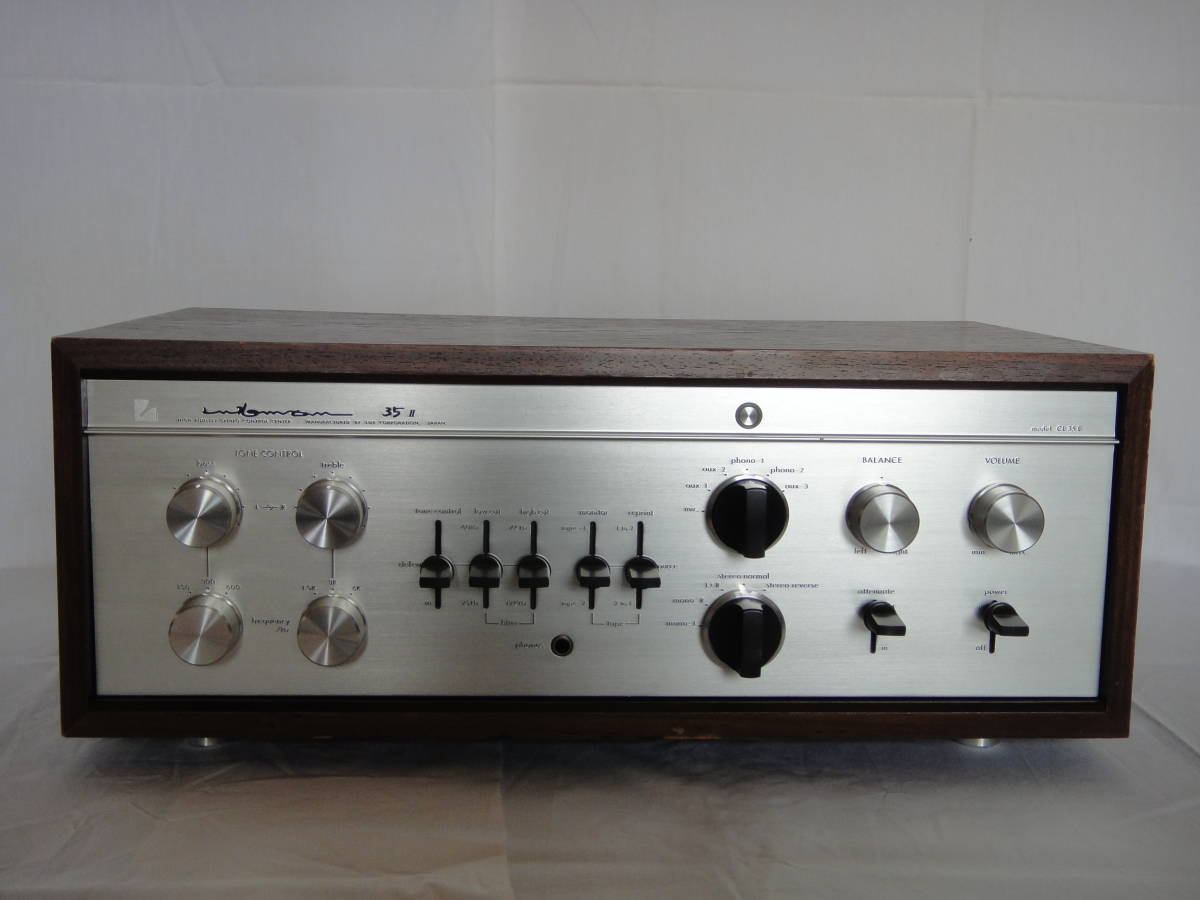 LUXMAN CL35II プリアンプ ラックスマン CLUXMAN e9617 | 管球