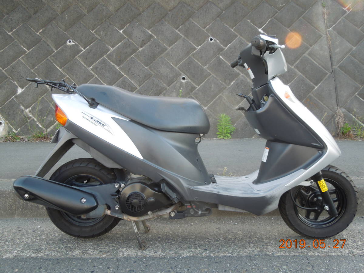 アドレスＶ１２５Ｇ　Ｋ９ 部品交換　バリ山　通勤通学　インジェクション　格安配達　下取り大歓迎73