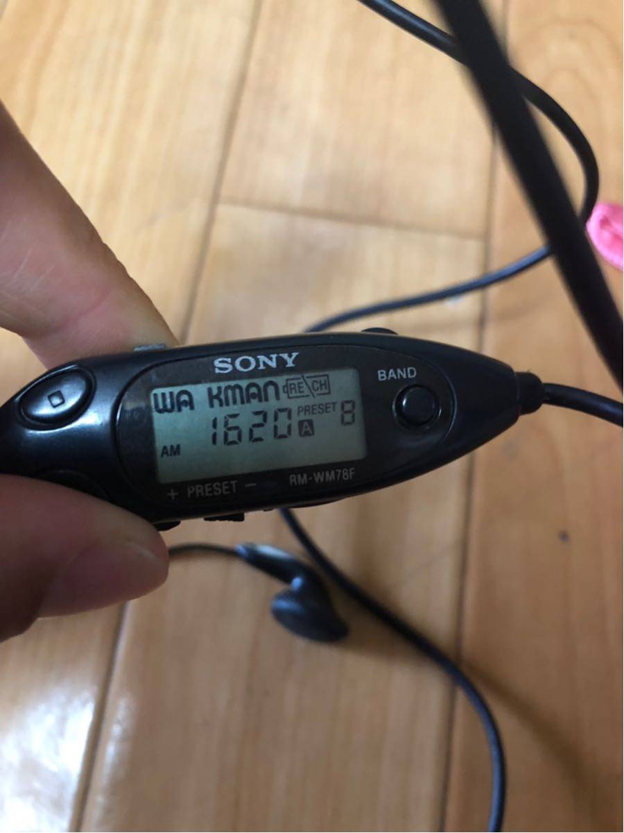 SONY チューナー内蔵カセットプレーヤー　WM-FX1 