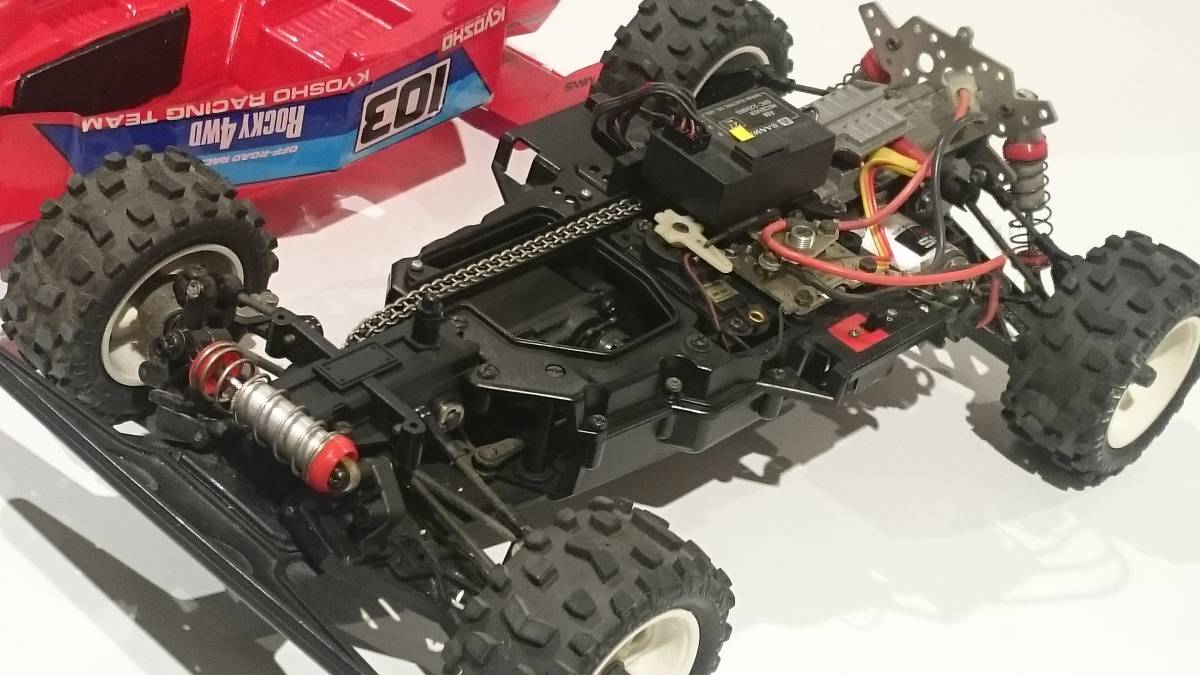 京商、ロッキー4WD、オフロードラジコン 昭和レトロ 【公式通販】