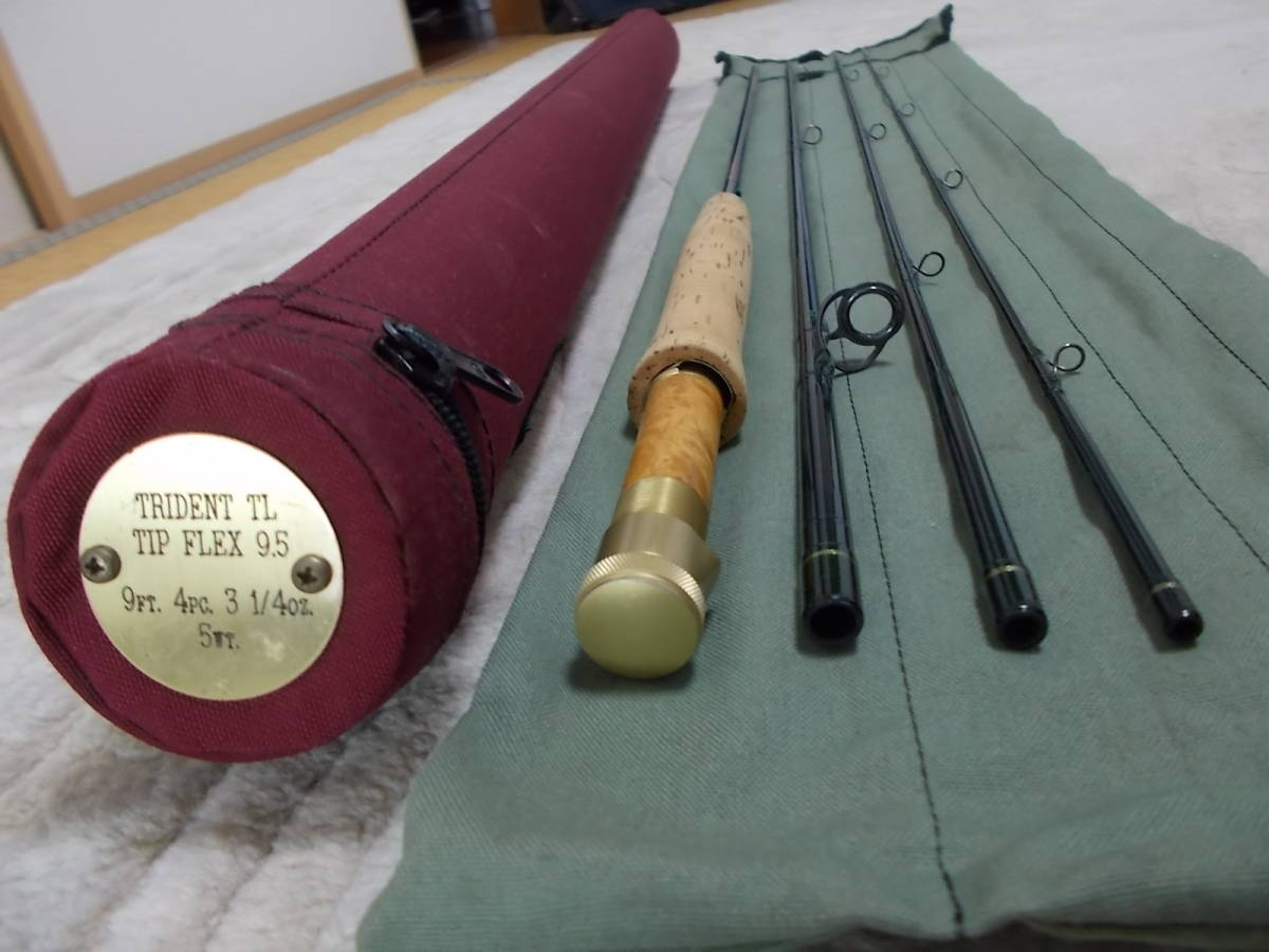 オービス トライデント TL 9フィート 4番 ORVIS TRIDENT TL TL オービス トライデント ORVIS TRIDENT FLEX9'50z9.5 TIP フライ