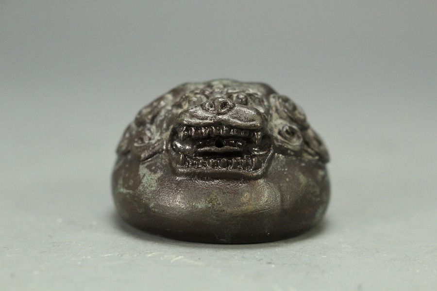 文化遺産オンライン 墨台 徴州 中国 公式アンティーク家具ラフジュ工房商品詳細ページ中国 文方珍賞 書道 文房具 | 古染付 猫 水滴 水盂 祥瑞 ネコ 墨
