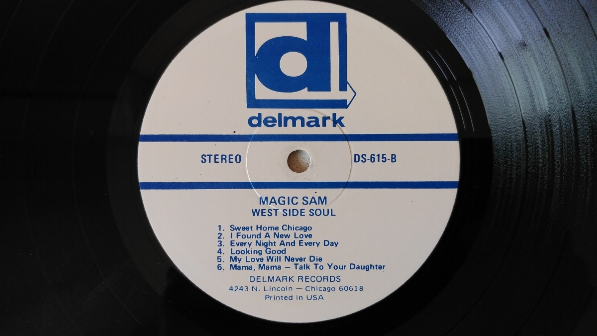 Magic Sam Delmark MAGIC SAM BLUES BAND WEST SIDE SOUL DELMARK CHICAGO BLUES(ブルース)|売買された ...