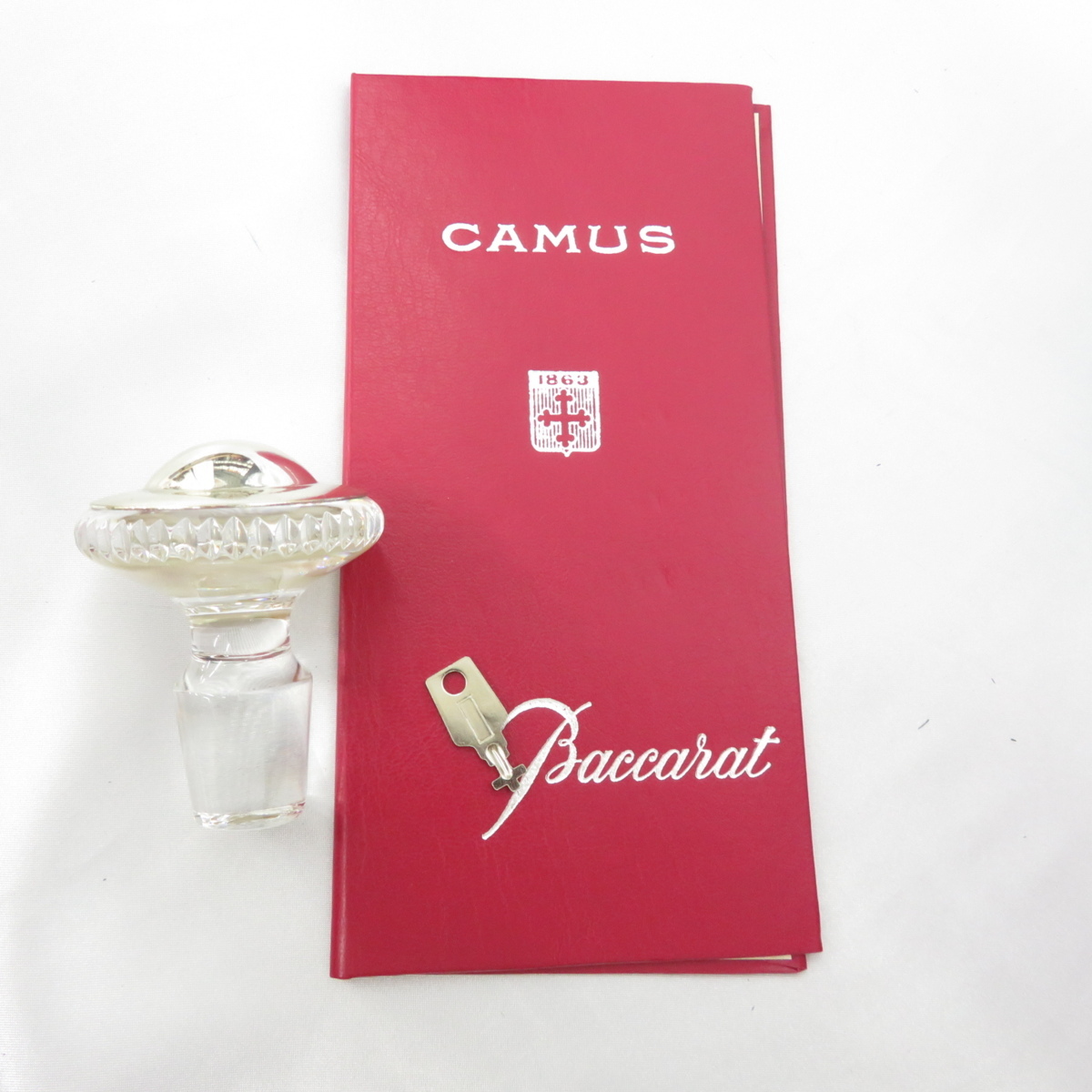 未開栓】CAMUS カミュ シルバートップ バカラボトル ブランデー 700ml