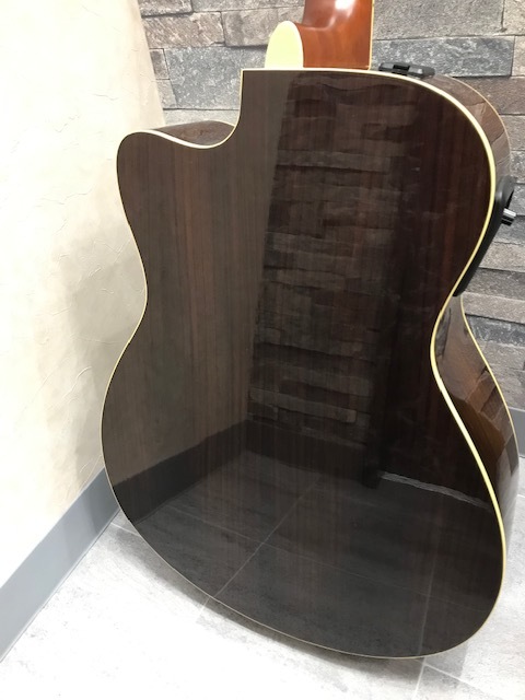 YAMAHA ヤマハ エレアコギター FSX730SC ギグバッグ 革製ケース付き