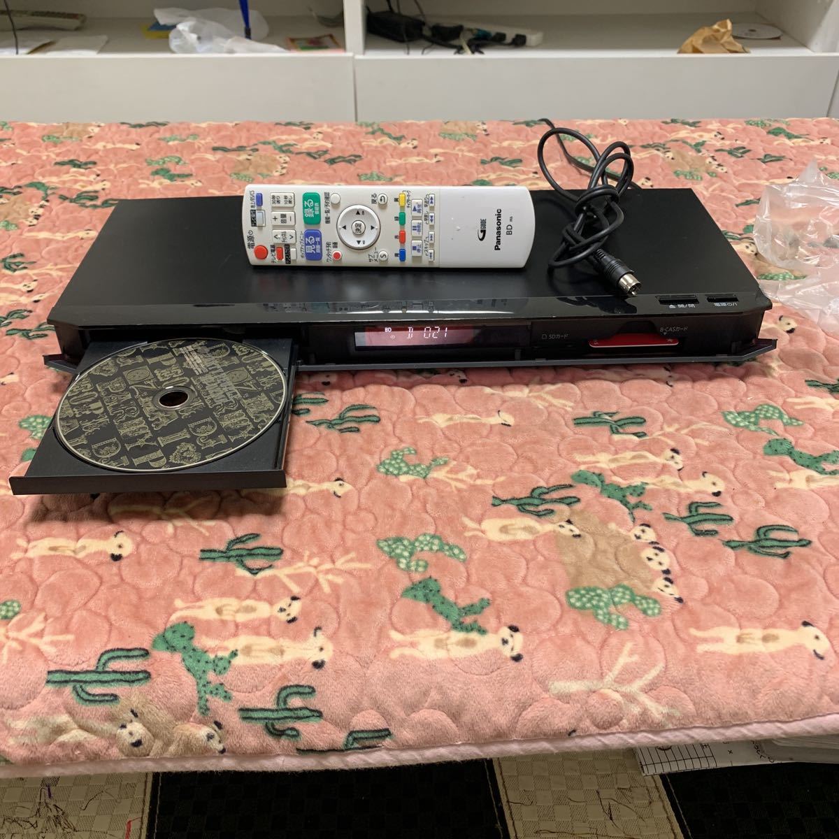 Panasonic ブルーレイBDレコーダー DMR-BRS500 2015年製リモコン、B