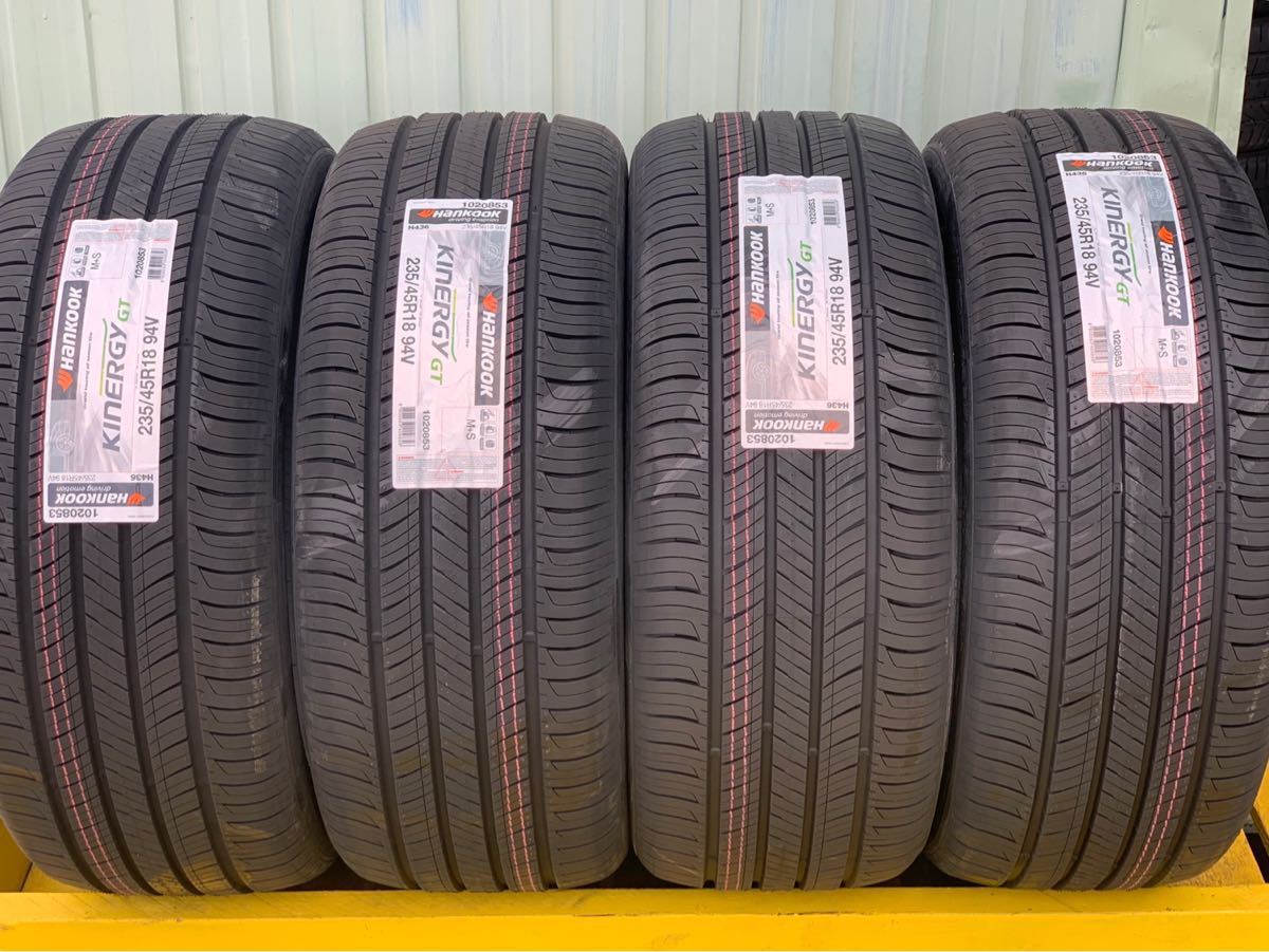 235/45R18新品サマータイヤハンコック KinergyGT 4本セット