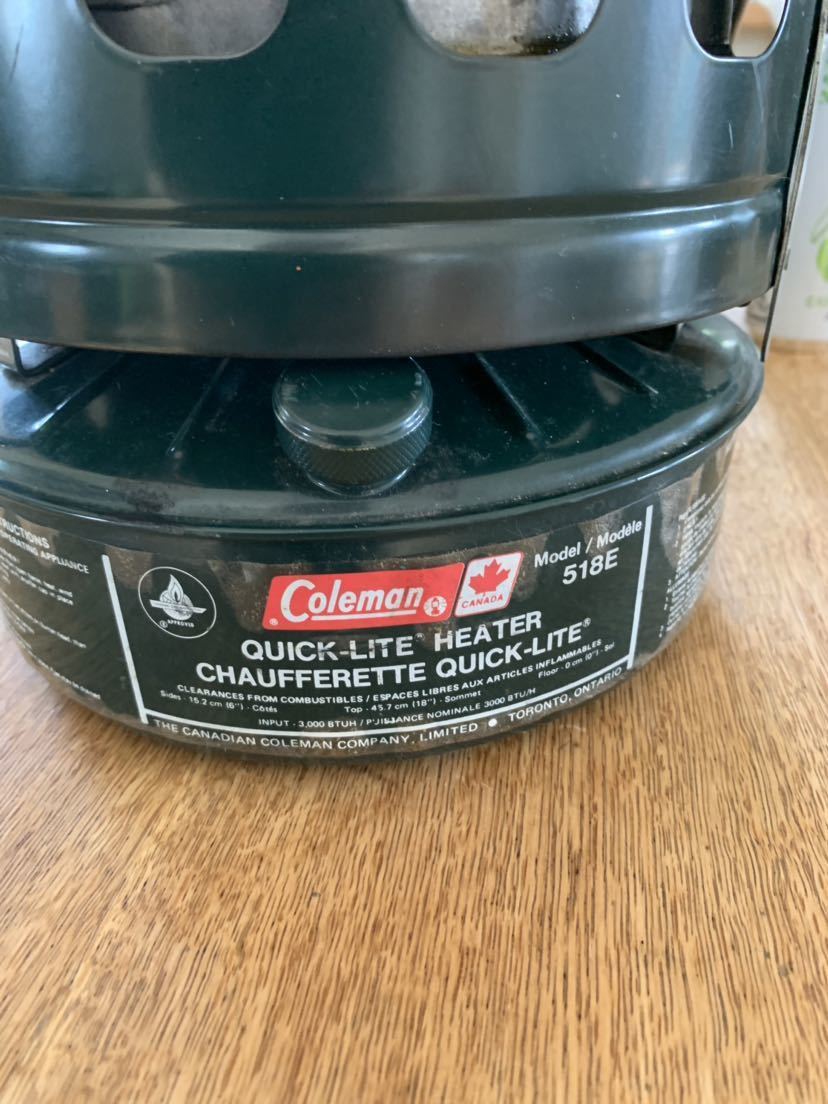 Coleman コールマン 518E QUICK-LITE キャタリティックヒーター_2