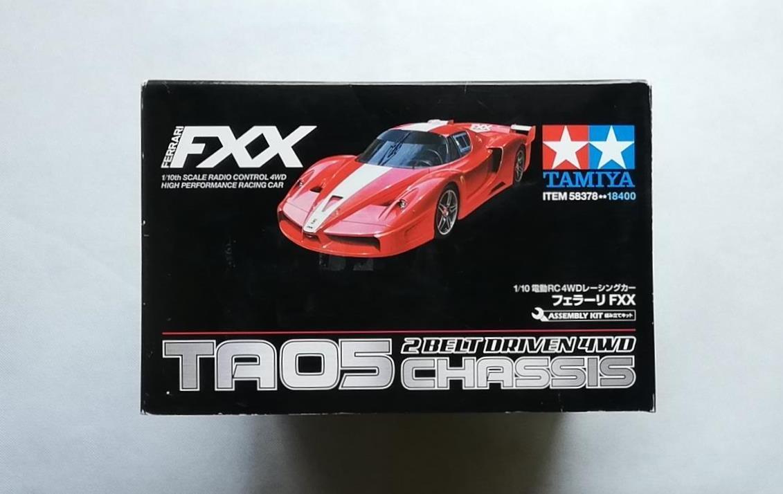 ☆ タミヤ ☆ 絶版 レア 未組立 1/10 フェラーリ FXX TA05 電動RCカー