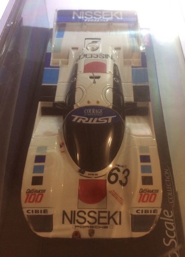KYOSHO　MINI-Z　ASC　PORSCHE　962　C　LH　NISSEKI　TRUST　＃63　未使用
