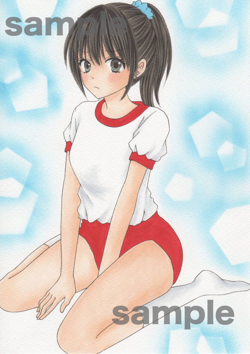 手描きイラスト オリジナル B5 ジャージ 女の子 女子 半袖 手描きイラスト 売買されたオークション情報 Yahooの商品情報をアーカイブ公開 オークファン Aucfan Com