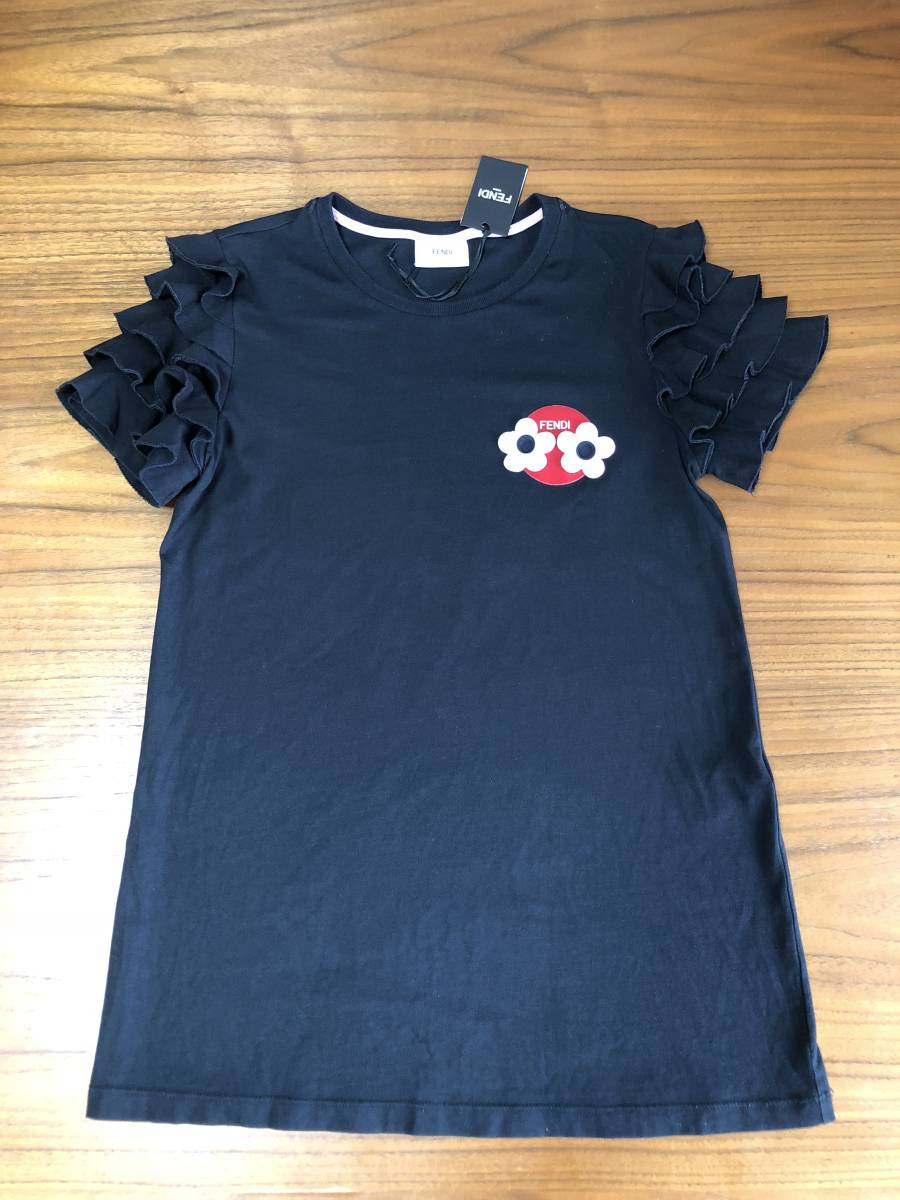 FENDI fendi kids フェンディキッズ モンスター Tシャツ ブラック 12＋ ブラック