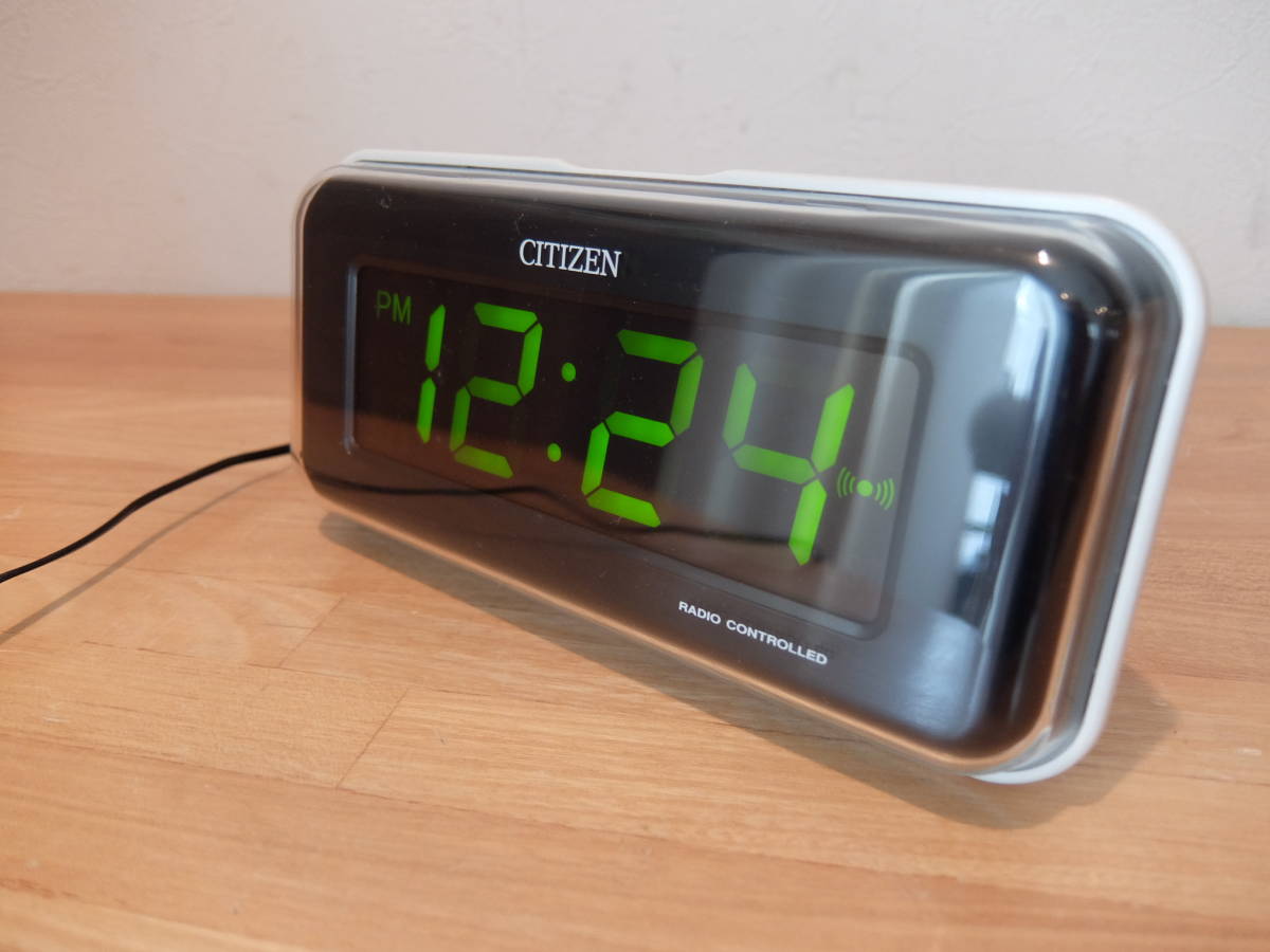 CITIZEN (シチズン) 目覚し時計 パルデジットR079 電波時計 シチズン CITIZEN 電波時計 パルデジット 目覚まし時計 電波目覚まし