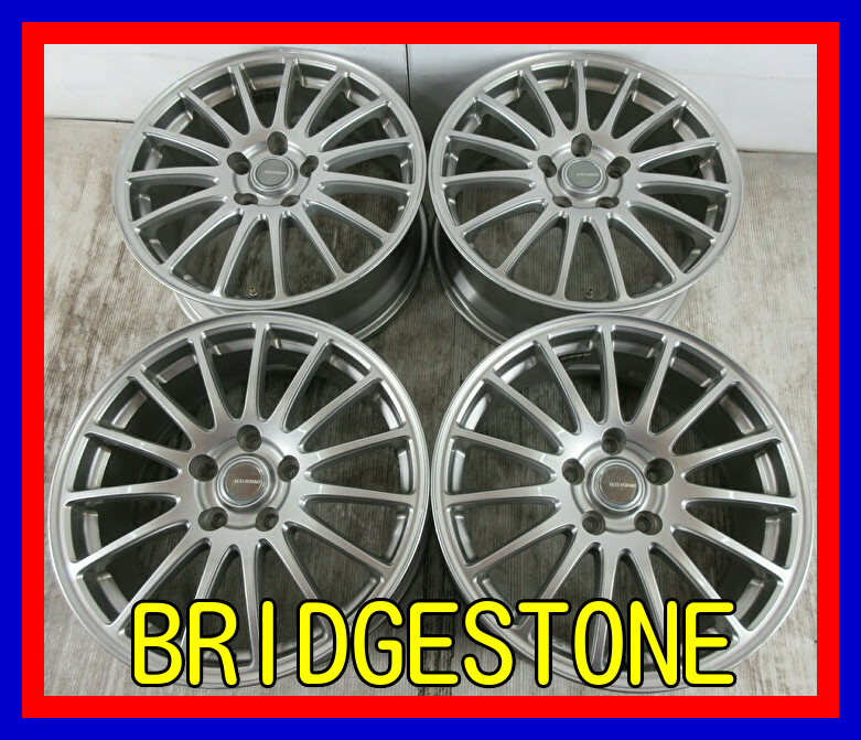 □中古ホイール□ BRIDGESTONE ECOFORME 17インチ 7J +53 5H □中古ホイール□ BRIDGESTONE ECOFORME 17インチ 7J +53 5H