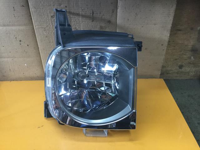 キューブ BZ11 右ヘッドライト ハロゲン 1712 メッキ枠付き キューブ