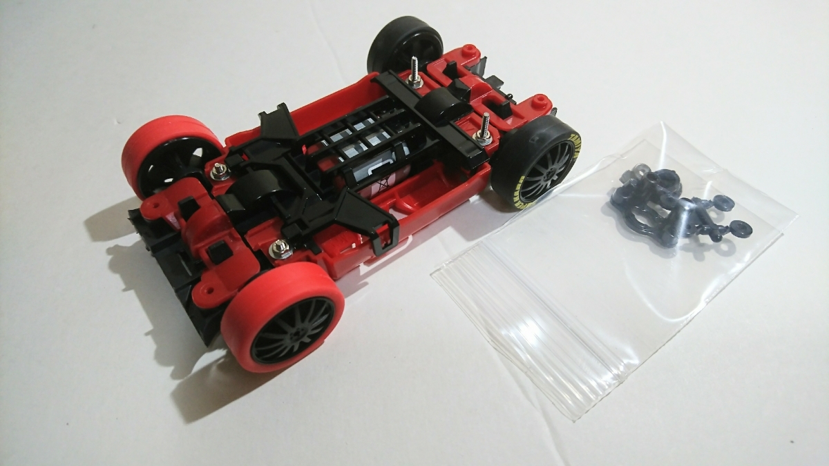 完成品】ミニ四駆 完成品 MSフレキ ATバンパー マッハダッシュ 即走行