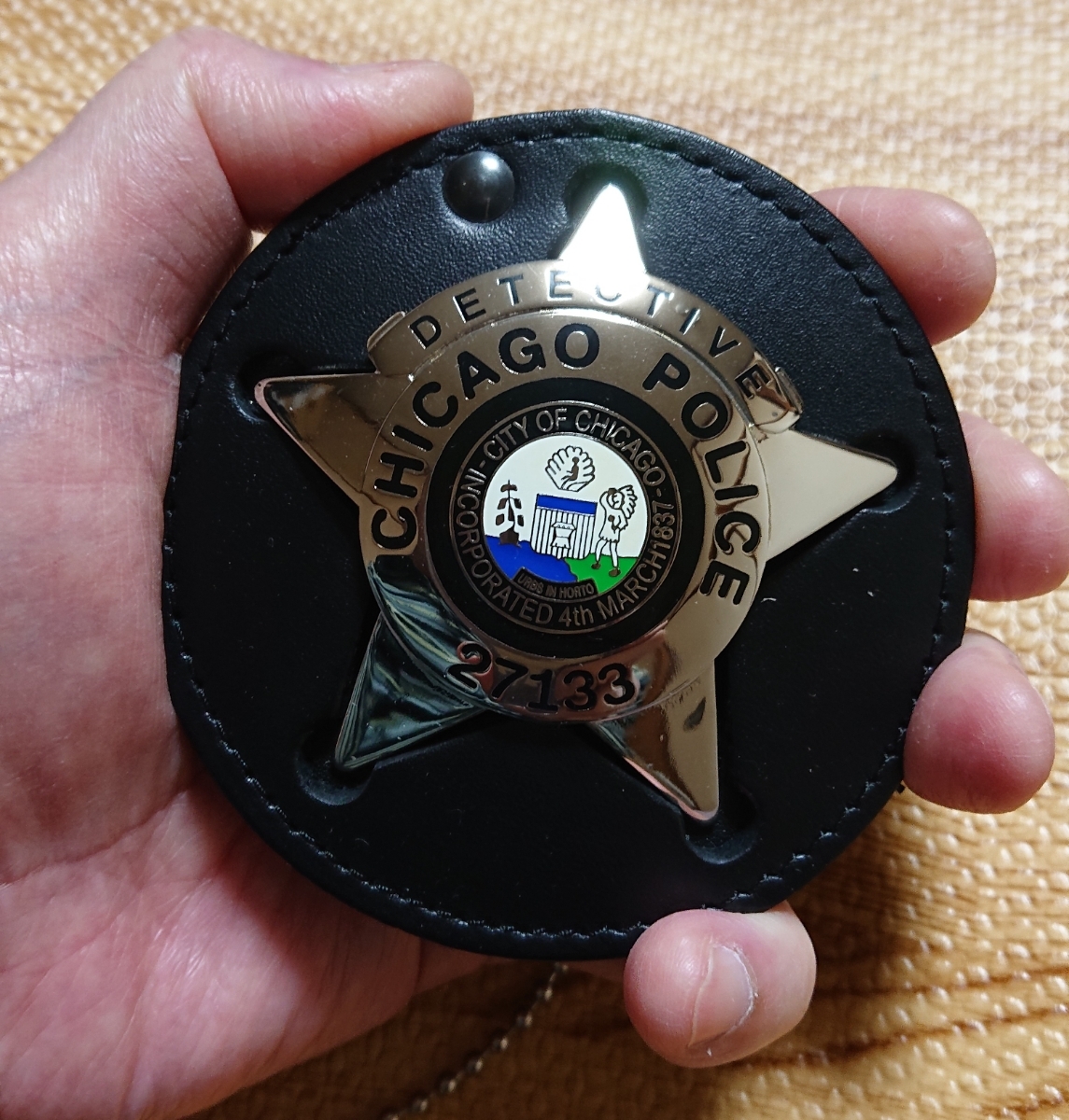 CHICAGO POLICE 👓 2016 レプリカ 【フェルト】 アメリカンポリス