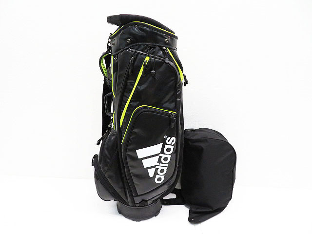 人気，SALE adidas GOLF アディダスゴルフ カートキャディバッグ ブラック系 口数6 240001257222(adidas)｜売買されたオークション情報、yahooの商品情報をアーカイブ公開 - オークファン キャディバッグ