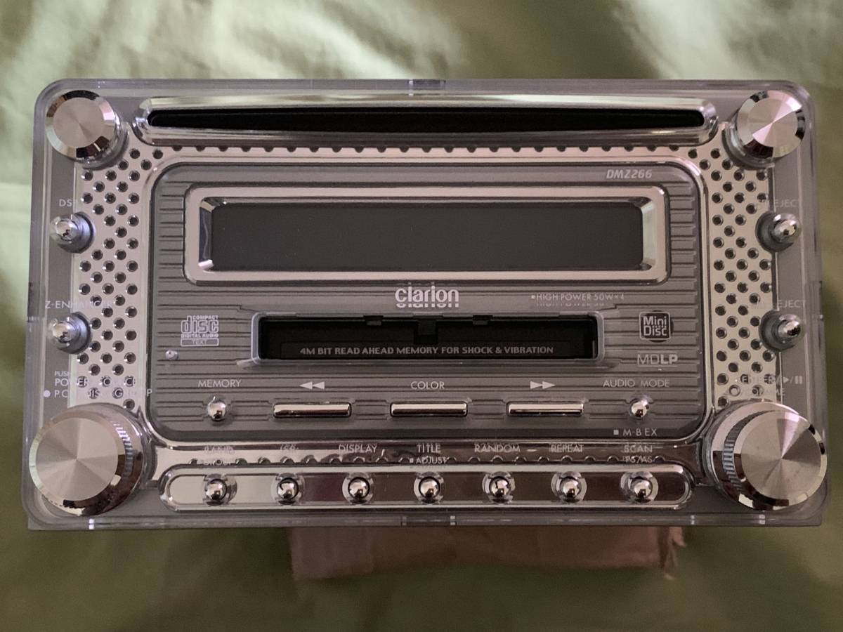 希少　クラリオン 2DIN CD/MD DMZ266 カーオーディオ DMZ266 クラリオン 2DIN Clarion CD | カーオーディオ CD⁄MD 希少 MD