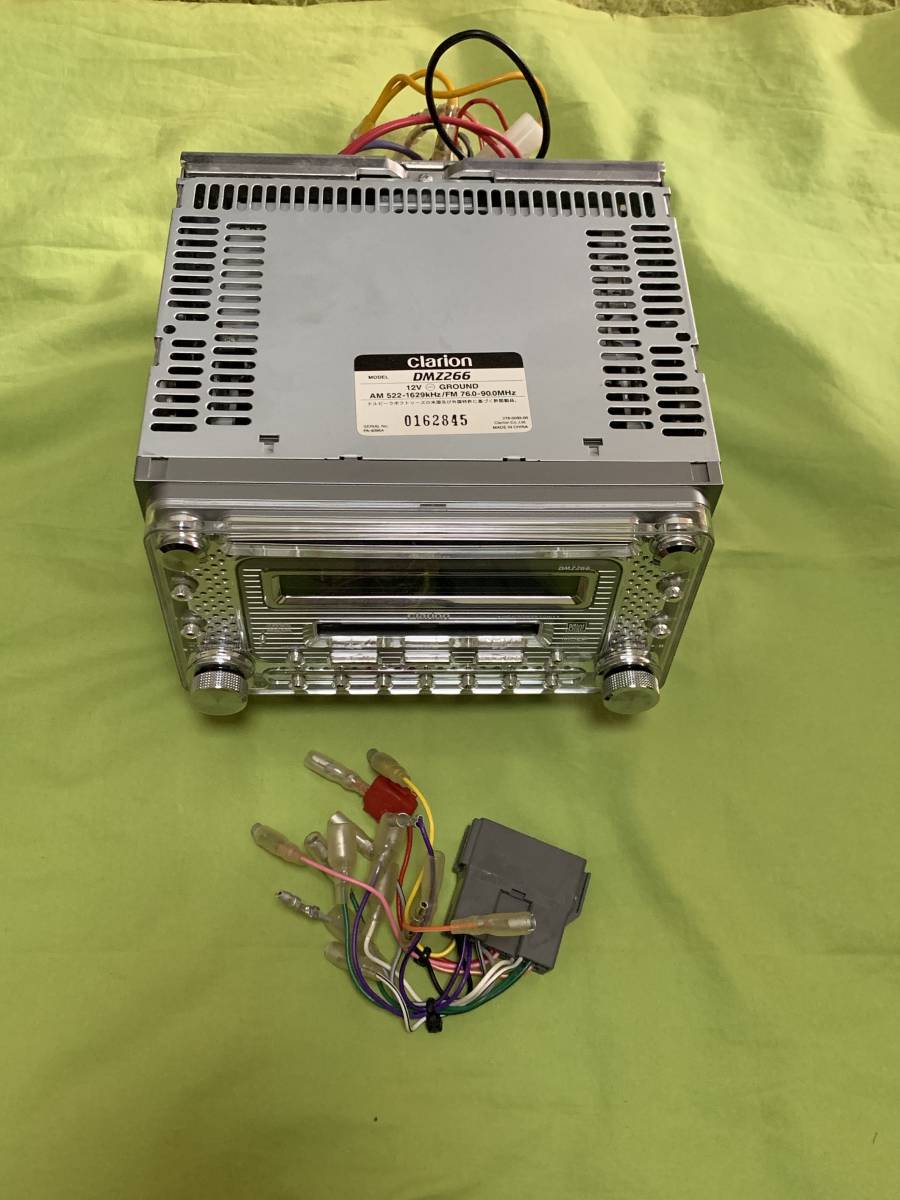 DMZ266 クラリオン 2DIN Clarion CD | カーオーディオ CD⁄MD 希少 MD