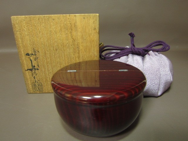 100%新品，大得価 価格 覚々斎好老松棗 賀鳥清兵衛 作 松尾流五代 不俊斎 花押 109(棗)｜売買されたオークション情報、yahooの商品情報をアーカイブ公開 - オークファン 棗